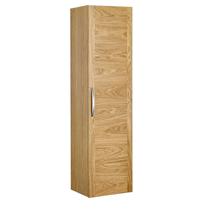 Högskåp DuoBad Vilan med Hel Trädörr