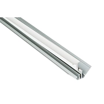 Hörnlist Fibo Invändig Vit 2-delad