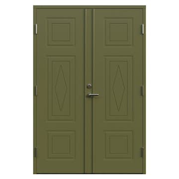 Parytterdörr Leksandsdörren Kullsbjörken Eco74