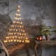 Ljusgardin Star Trading Star Curtain Triangle Tree LV
