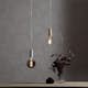 LED-lampa Star Trading E27 G125 Decoled Spiral Smoke Dimbar
