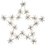 Ljusdekoration Star Trading Flower Star LED Julstjärna Utomhus