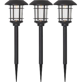 Solcells-pollare Star Trading Fride Twilight 3-pack