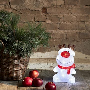 Dekorationsfigur Star Trading Crystalo 28 cm