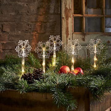 Utomhusdekoration Star Trading Wandy 5 st