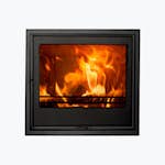 Braskamin Panadero HS ECODESIGN Inbyggd i Svart Plåt