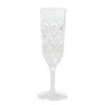 Champagneglas Rice Akryl Transparent