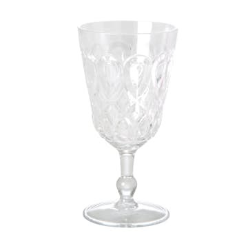 Vinglas Rice Akryl Transparent