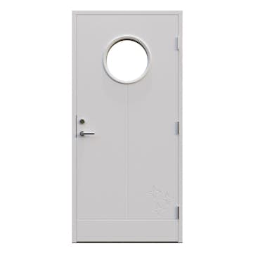 Ytterdörr Leksandsdörren Berg Eco74 RC2N