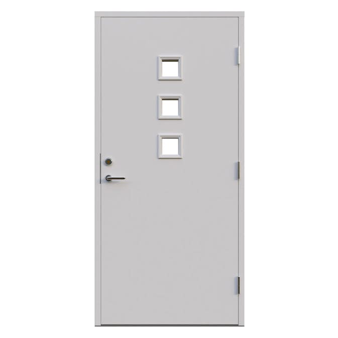 Ytterdörr Leksandsdörren Boda Eco74 RC2N