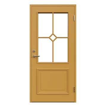 Ytterdörr Leksandsdörren Brenäs Klarglas Eco74 RC2N