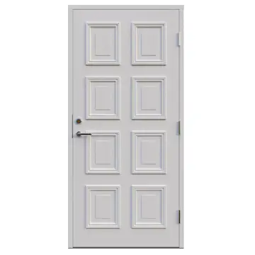 Ytterdörr Leksandsdörren Gråda Eco74 RC2