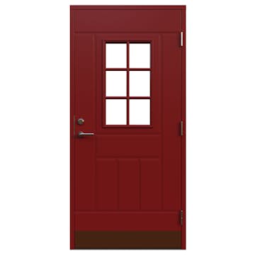 Ytterdörr Leksandsdörren Tibble Glas Eco74 RC2N