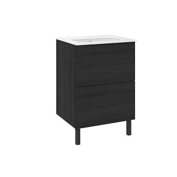 Tvättställsskåp Temal ILONA Set 2 för Tvättmaskin