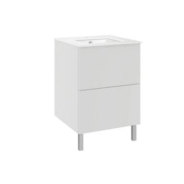 Tvättställsskåp Temal ILONA Set 5 för Tvättmaskin