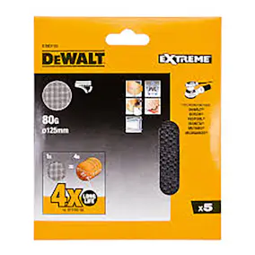 Slipnät DeWalt DTM3103 125 mm 80G 5-Pack Till Excenterslip