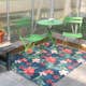 Utomhusmatta Flexigarden Exotisk 130x180 cm