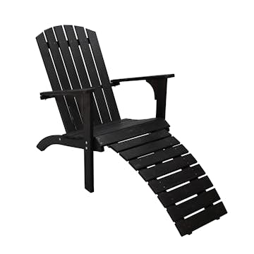 Däckstol Baltic Garden Kungshamn med fotpall