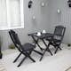 Caféset Baltic Garden Wilma Bord med 2 Visby Stolar