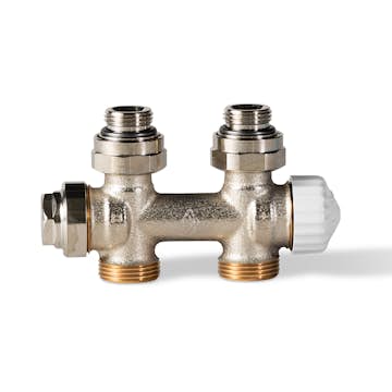 H-stycke IMI Rak 2-rörs inkl nippel För termostat WRV