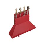 Inbyggnadsdel Hansgrohe 4-håls för Karkant