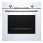 Inbyggnadsugn Bosch Serie 2 HBA530BW0S Vit med Varmluft