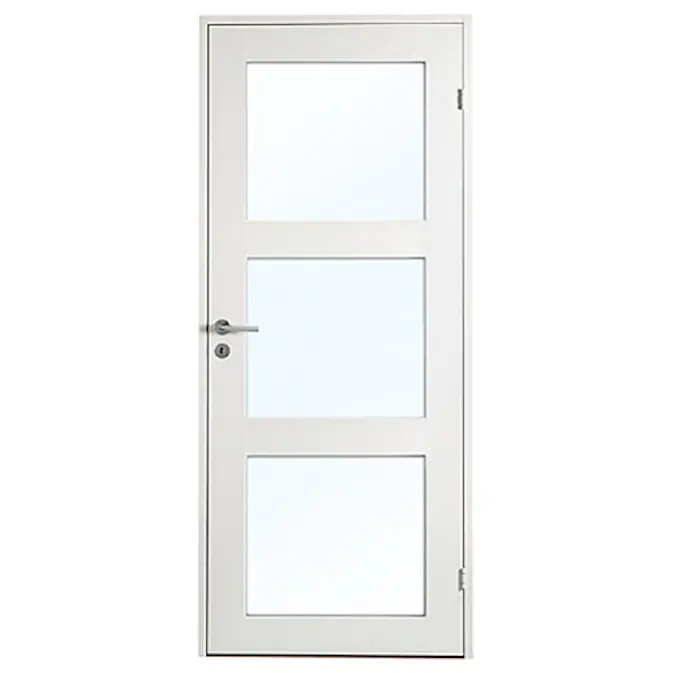 Innerdörr Br. Johansson Contur 3 Frostat Glas