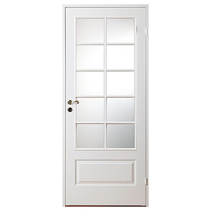 Innerdörr Br. Johansson Formpressad 4 SP10 Kompakt Klarglas