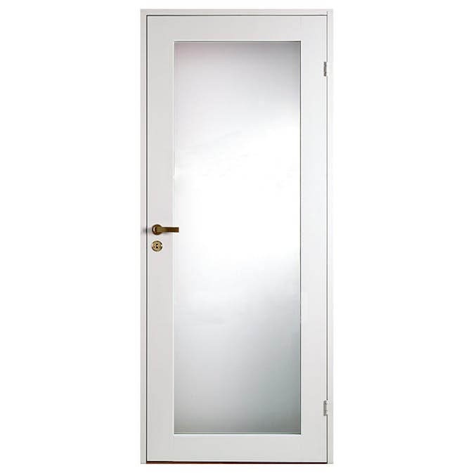 Innerdörr Sveadörren Contur Vit Frostat Glas Helglas