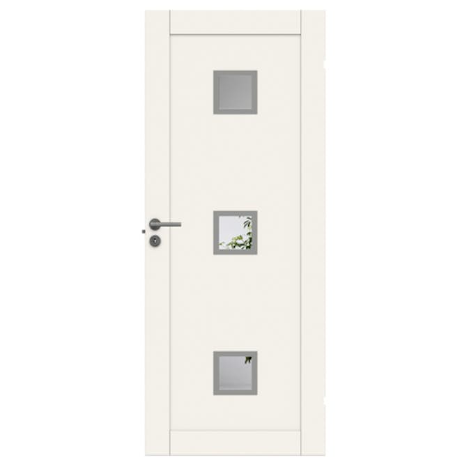 Innerdörr Swedoor Unique 01L GWA320 Klarglas