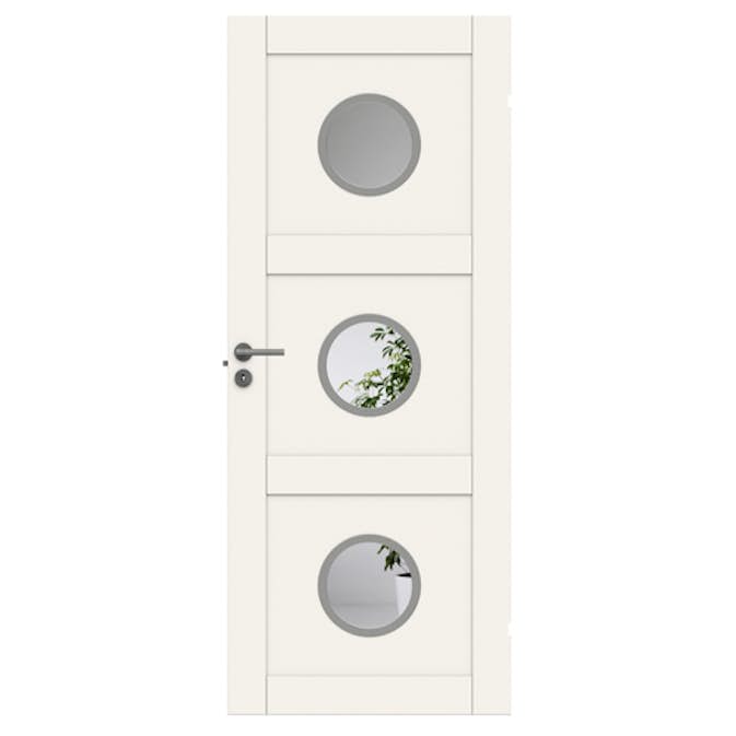 Innerdörr Swedoor Unique 03L GWA330 Klarglas