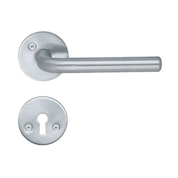 Innerdörrhandtag Beslagsboden B283 Mattborstad Krom