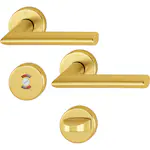 Innerdörrshandtag Swedoor Stockholm WC/Nyckelskylt