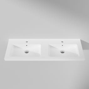 Tvättställ INR Viskan Porslin Dubbel