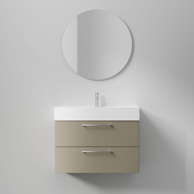 Tvättställsskåp INR Core Solid med 2 Lådor