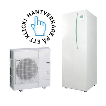 Installation Luft-/Vattenvärmepump utan ROT