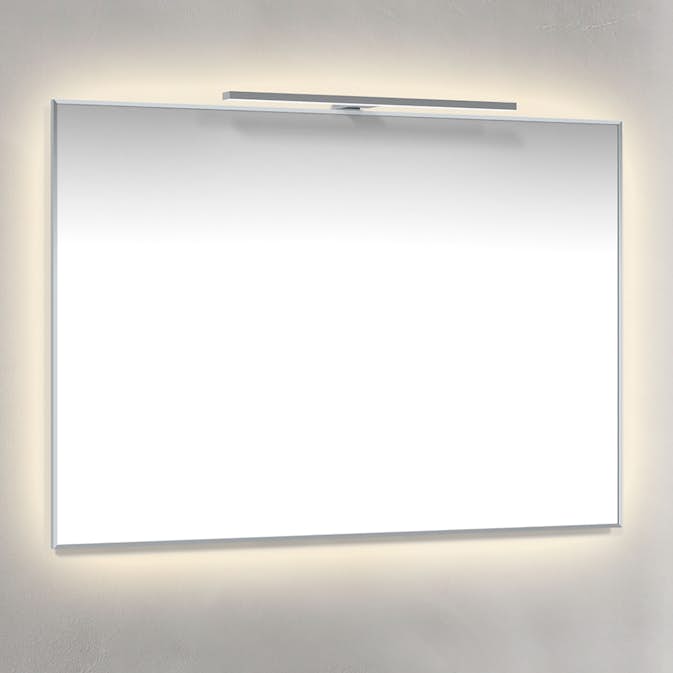 Spegel Macro Design Crown Ambilight T-belysning Med Ram