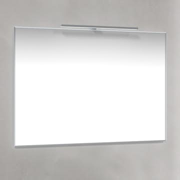 Spegel Macro Design Crown T-belysning Med Ram