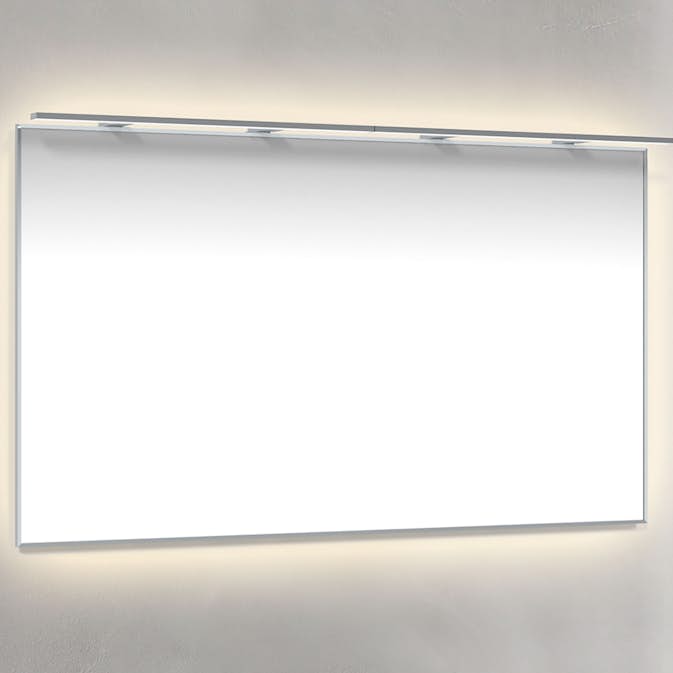 Spegel Macro Design Crown Ambilight Ramp-belysning Med Ram