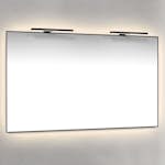 Spegel Macro Design Crown Ambilight T-belysning Med Ram