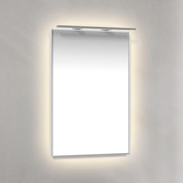 Spegel Macro Design Crown Ambilight Ramp-belysning Med Ram