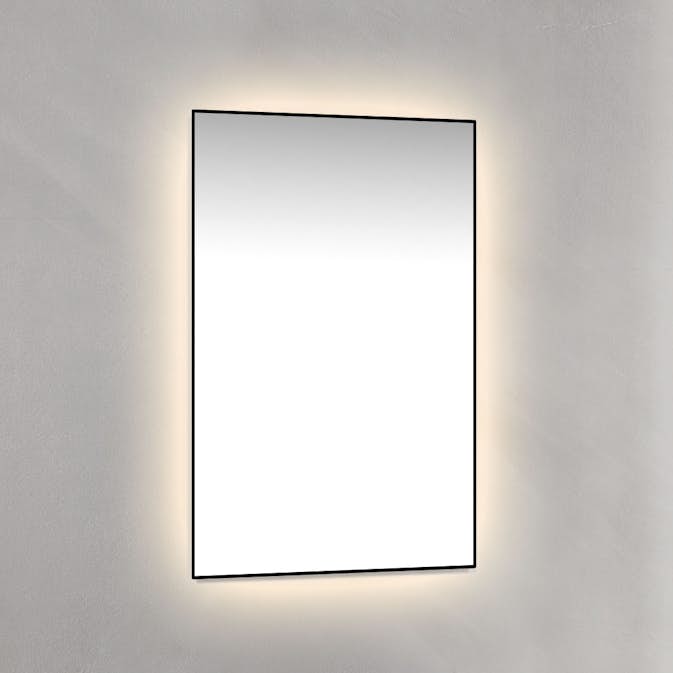 Spegel Macro Design med Ram och Ambilight