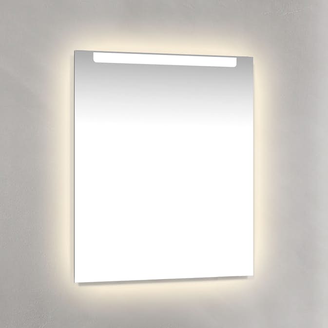 Spegel Macro Design Crown Ambilight Infälld belysning