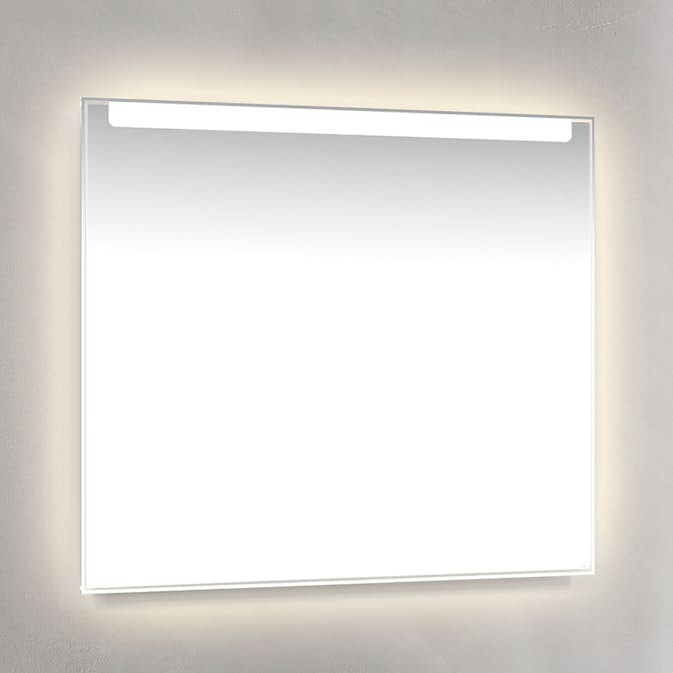 Spegel Macro Design Crown Ambilight Infälld belysning