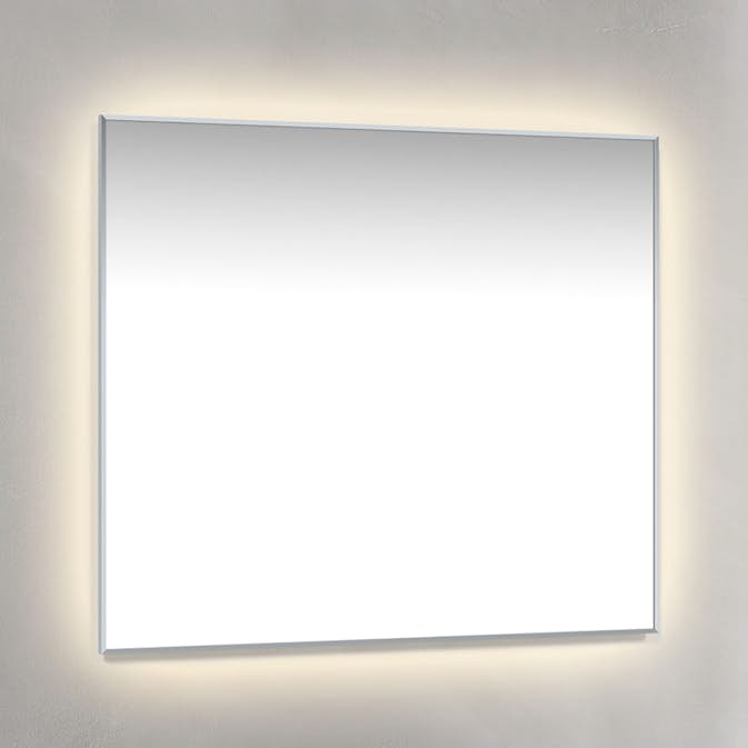 Spegel Macro Design med Ram och Ambilight