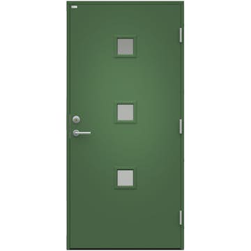 Ytterdörr Diplomat Iris Glas