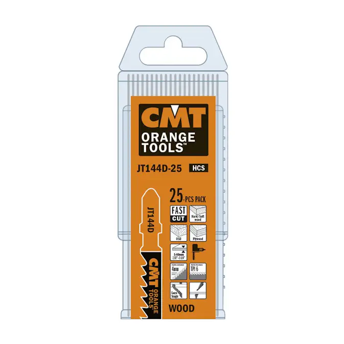 Sticksågblad CMT Orange Tools Trä 75mm HCS Fast