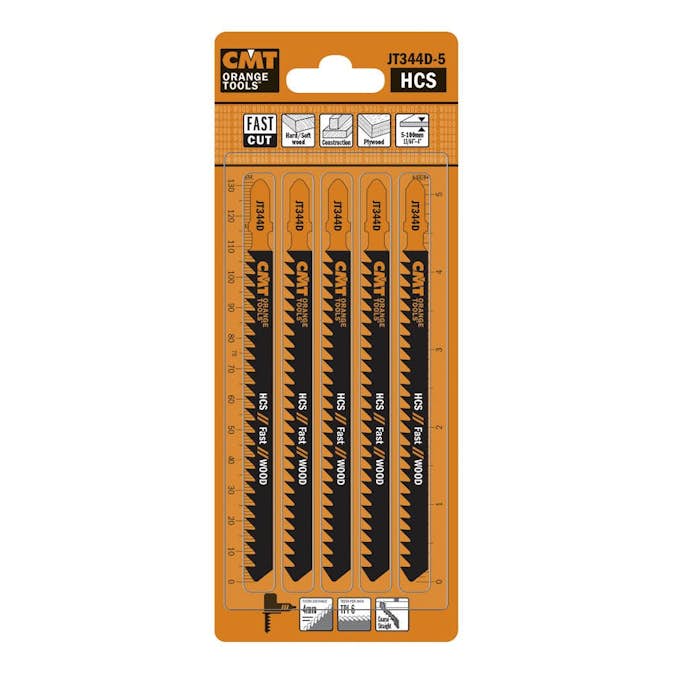 Sticksågblad CMT Orange Tools Trä 110mm HCS Fast 5 st