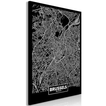 Tavla Arkiio Dark Map of Brussels