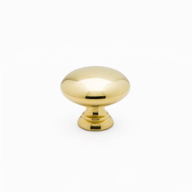 Knopp Björbo Badrum Mässing Rund